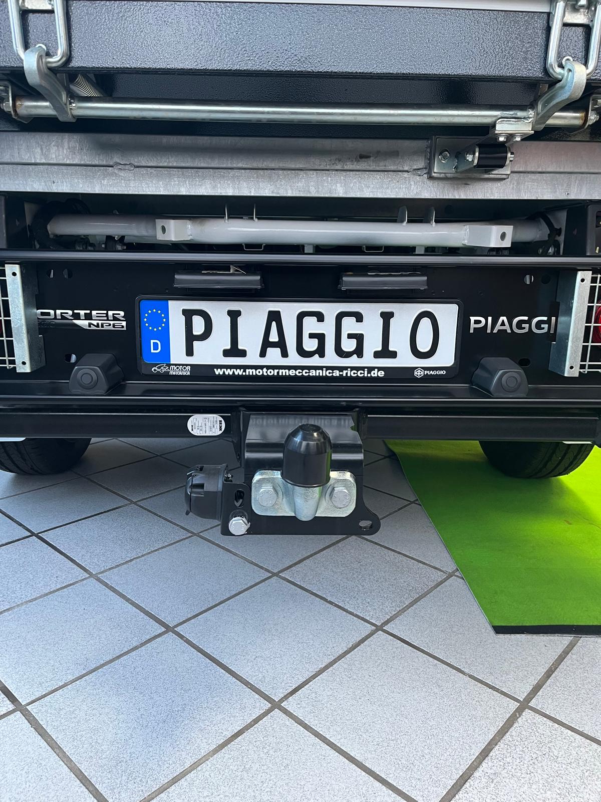 Anhängerkupplung Piaggio Porter NP6
